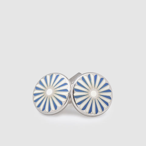 enamel cufflinks