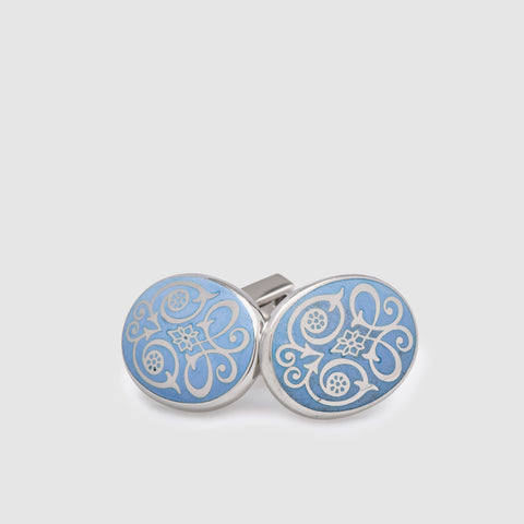 enamel cufflinks