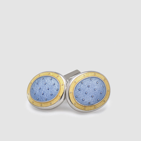 enamel cufflinks