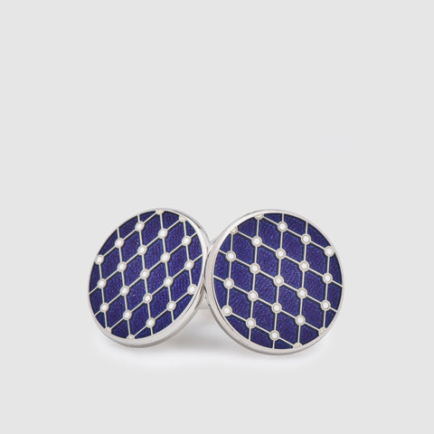 enamel cufflinks