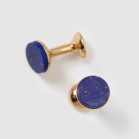 gold cufflinks