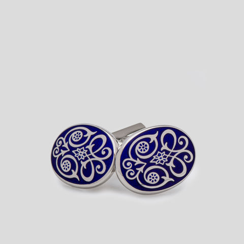 enamel cufflinks
