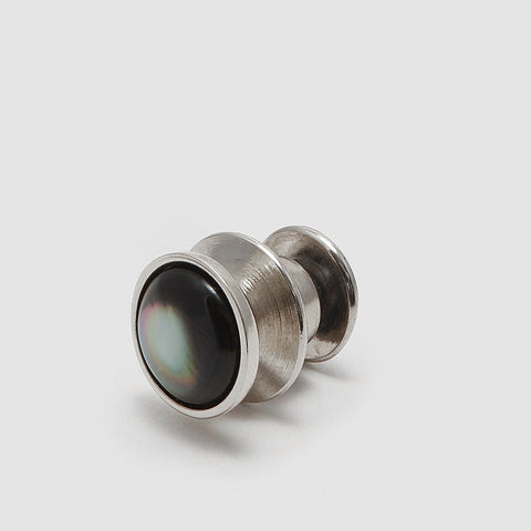 Smokey Mother of Pearl Pin