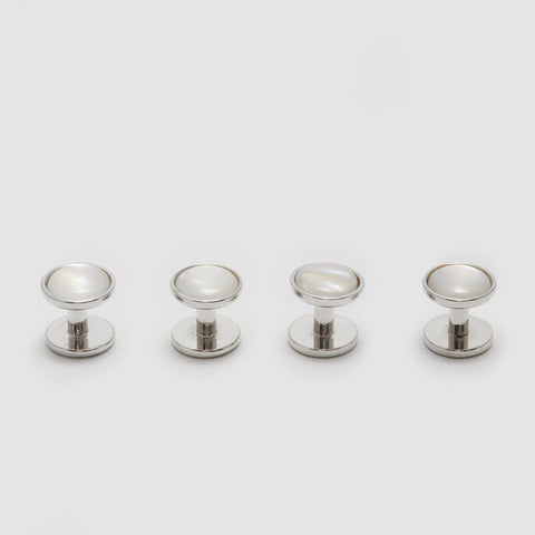 Mother of Pearl Capsule Stud Set