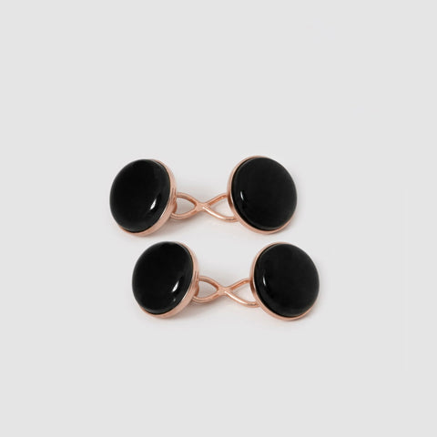 Onyx Capsule Cufflinks