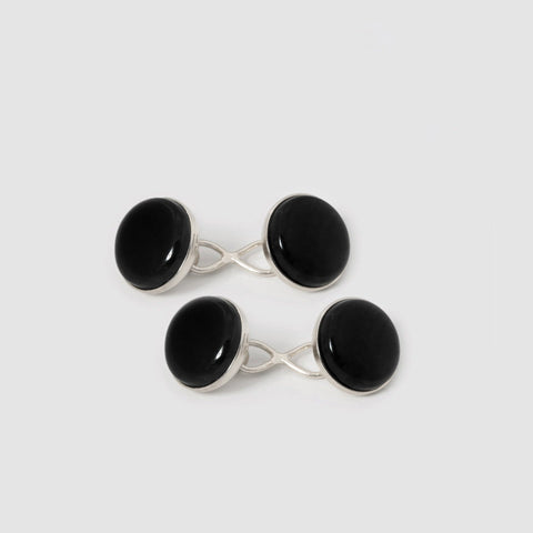 Onyx Capsule Cufflinks