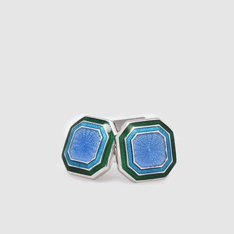 Octagonal Band Cufflinks