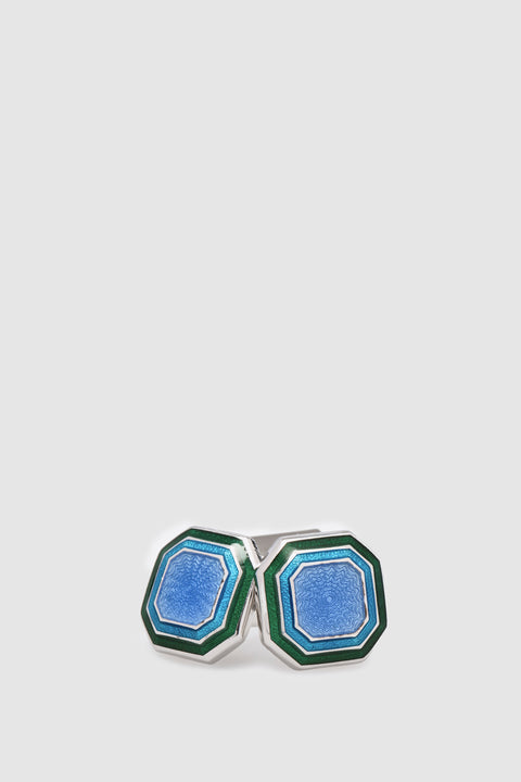 Octagonal Band Cufflinks