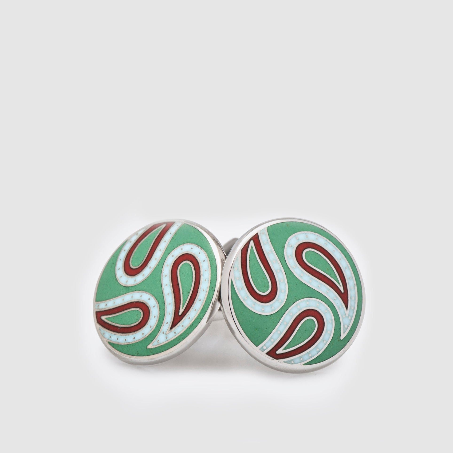 Handmade Enamel Cufflinks | Collections | Codis Maya – Page