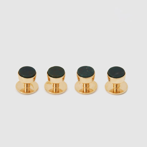 Bloodstone Bow Stud Set