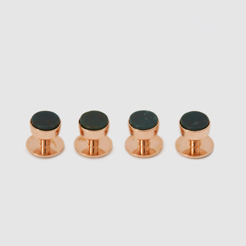 Bloodstone Bow Stud Set