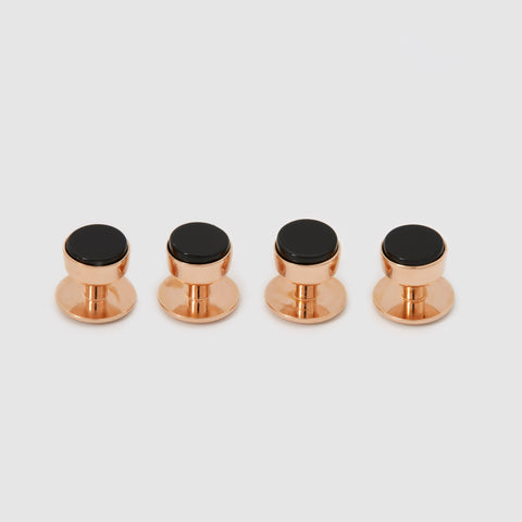 Onyx Bow Stud Set