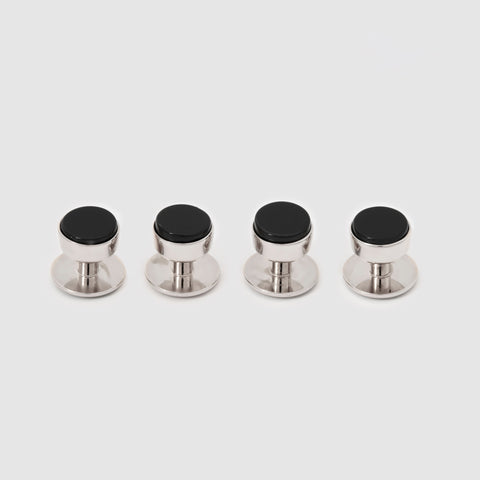 Onyx Bow Stud Set