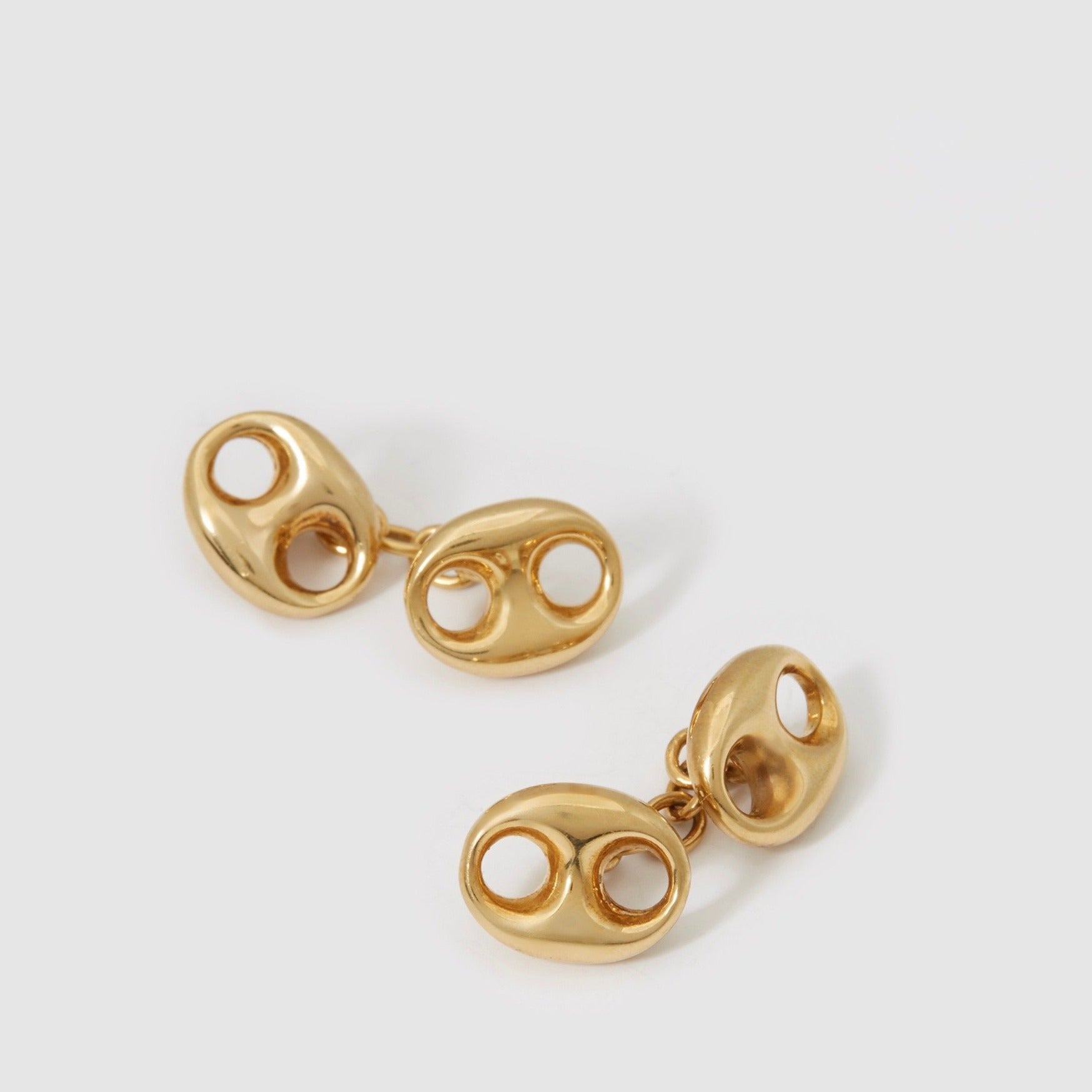 Hemingway Chain Cufflinks | 18 Carat Gold Plating | Codis Maya – Codis ...