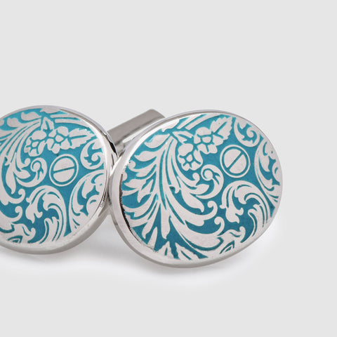 enamel cufflinks