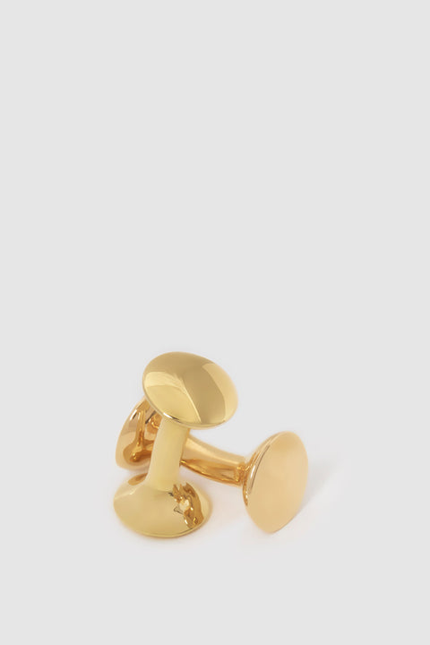 brass cufflinks