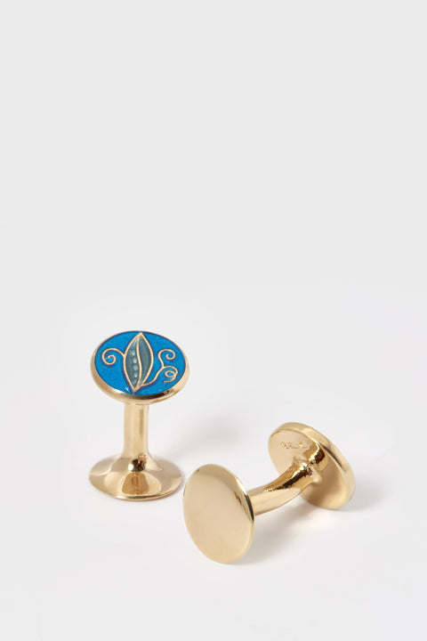 enamel cufflinks