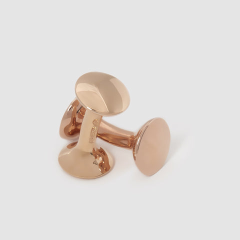 rose gold cufflinks