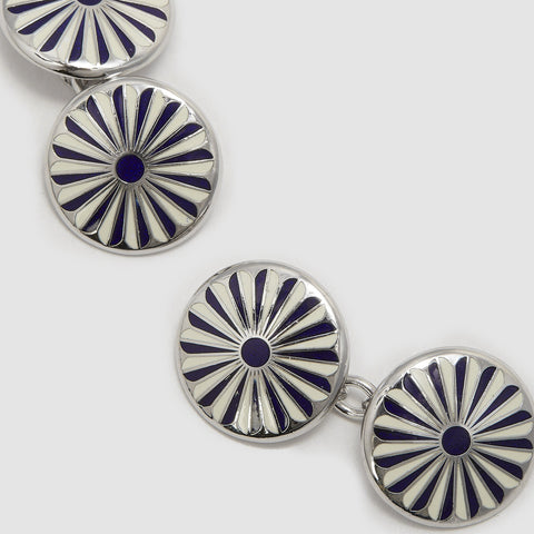 enamel cufflinks