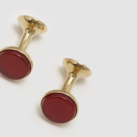 gold cufflinks