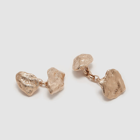 rose gold cufflinks