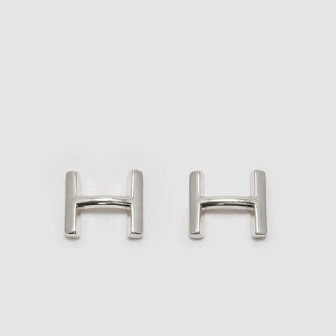 rhodium cufflinks