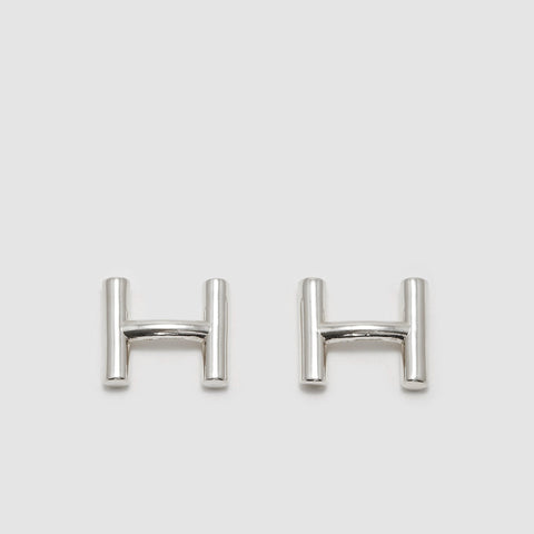 rhodium cufflinks