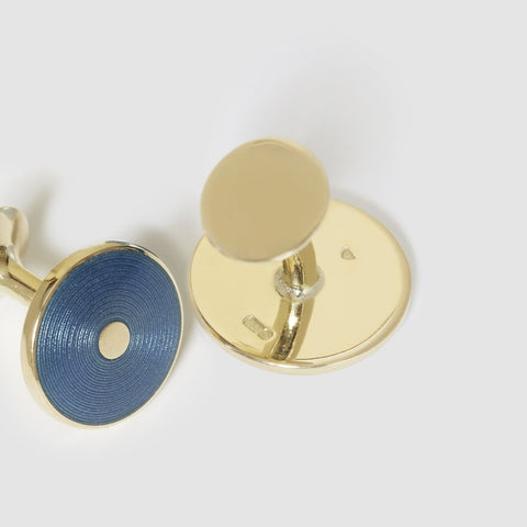 gold cufflinks