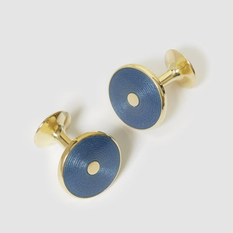 gold cufflinks