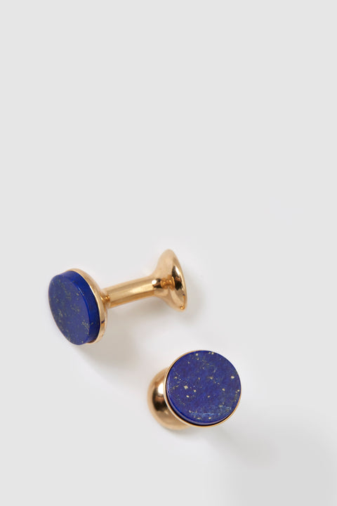 gold cufflinks