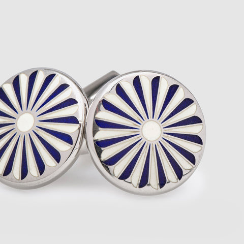enamel cufflinks