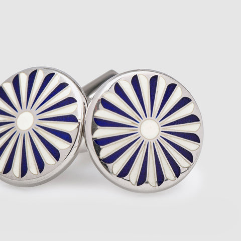 enamel cufflinks