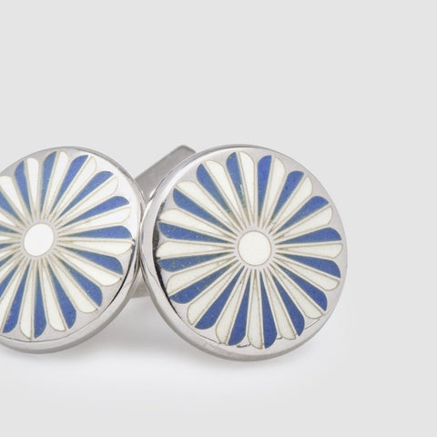 enamel cufflinks