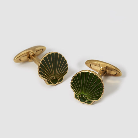 enamel cufflinks