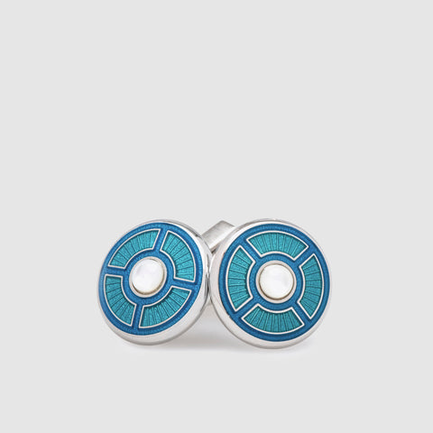 enamel cufflinks