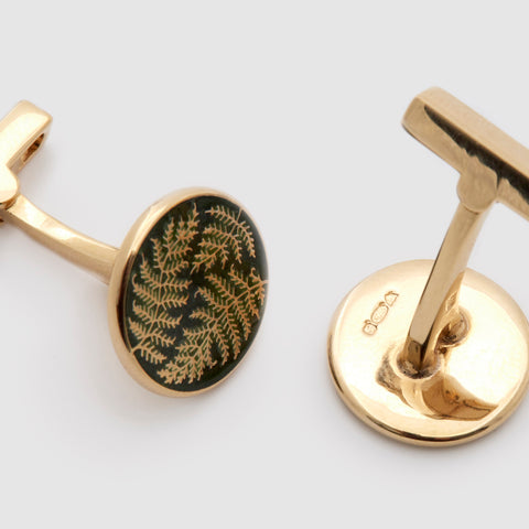 enamel cufflinks