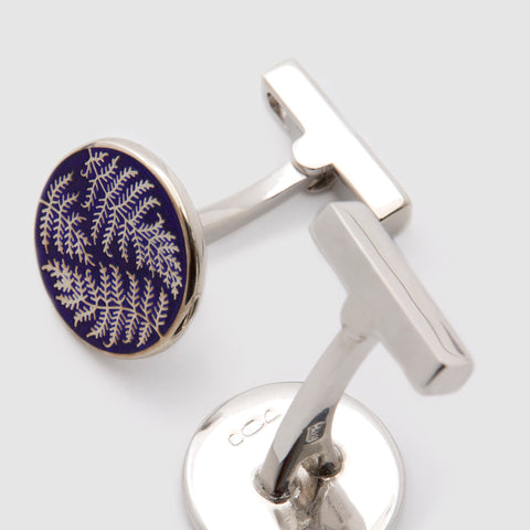 enamel cufflinks