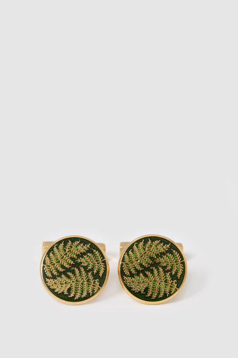 enamel cufflinks