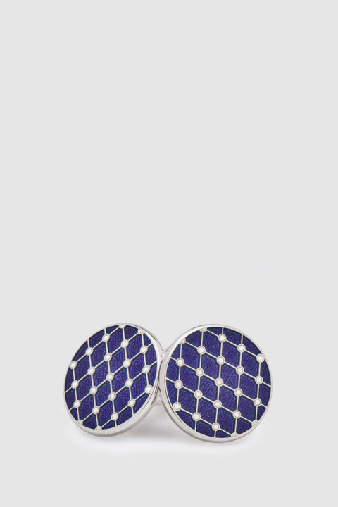 enamel cufflinks