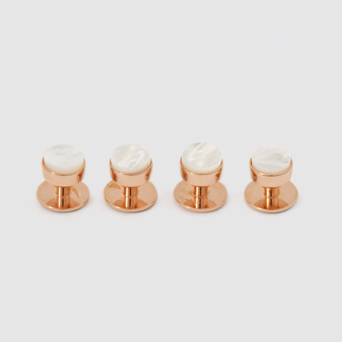 rose gold stud set