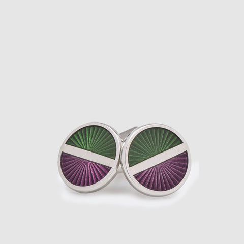 enamel cufflinks