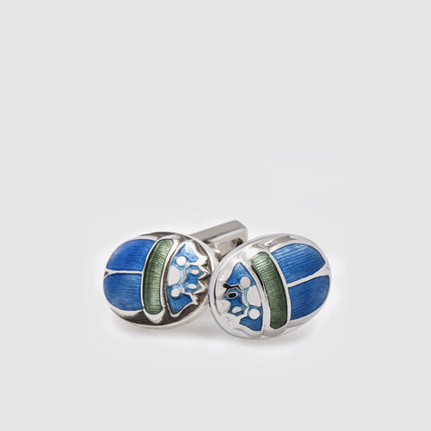 enamel cufflinks